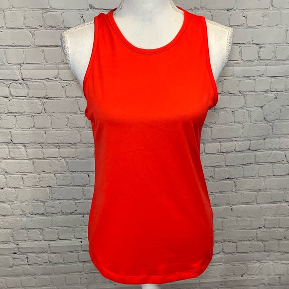 NIKE Dri Fit Bright Red Loose Fit Tank Top-XS - Picture 1 of 3